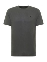Męski T-Shirt Mustang Style Alex Charcoal Gray 1018008 4063. Szare t-shirty męskie Mustang, m, bez wzorów, bez kołnierzyka, bez ramiączek. Za 79.99 zł.