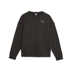 Bluza sportowa damska PUMA BETTER ESSENTIALS. Czarne bluzy damskie Puma, s, bez wzorów, sportowe, bez ramiączek, bez kaptura. Za 221.75 zł.