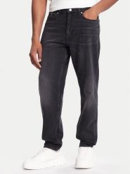 Tommy Jeans Jeansy DM0DM22182 Czarny Regular Fit. Czarne jeansy męskie Tommy Jeans, z bawełny. Za 469.99 zł.