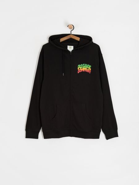 DC Hot Box Zip Hoodie ADYSF03146-KVJ0 Czarne L. Czarne bluzy męskie DC Shoes, l, bez wzorów, bez kaptura. Za 156.83 zł.