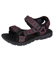 Dámské sandály HANNAH FEET, jazzy. Czarne sandały damskie Hannah, bez wzorów, bez obcasa, bez zapięcia. Za 302.00 zł.
