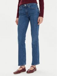 Tommy Hilfiger Jeansy WW0WW45009 Niebieski Bootcut Fit. Niebieskie jeansy damskie Tommy Hilfiger, bez wzorów, z bawełny. Za 299.99 zł.