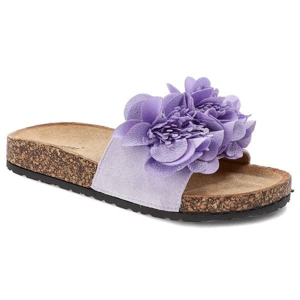 Fioletowe Klapki Seastar Blue Modne Obuwie Damskie Na Lato. Fioletowe klapki damskie Seastar Blue, na lato, bez wzorów, wakacyjne, bez obcasa, bez zapięcia. Za 79.99 zł.