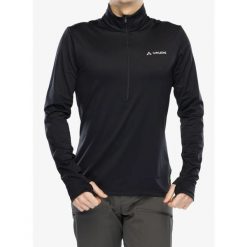 Bluza polarowa męska Vaude Livigno Halfzip II. Czarne bluzy sportowe męskie Vaude, na zimę, m, bez wzorów, z polaru, bez kaptura, narciarskie. Za 291.80 zł.