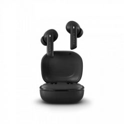 Lamax Clips1 ANC Zestaw słuchawkowy Bezprzewodowy Douszny Połączenia/muzyka USB Type-C Bluetooth Czarny. Czarne słuchawki bezprzewodowe Lamax. Za 157.99 zł.