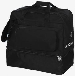 Torba sportowa Givova Revolution Big czarna. Czarne torby na ramię męskie Givova, z poliesteru, na ramię, duże. Za 162.99 zł.