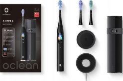 Szczoteczka Oclean OCLEAN TOOTHBRUSHXULTRA SET BLACK. Czarne szczoteczki elektryczne Oclean. Za 508.01 zł.