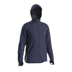 Second Life - Kurtka do biegania w terenie wiatrówka damska Kiprun Run 900 Wind. Niebieskie kurtki sportowe damskie KIPRUN, na zimę, l, bez wzorów, z materiału, bez ramiączek, bez kaptura, do biegania. Za 89.99 zł.