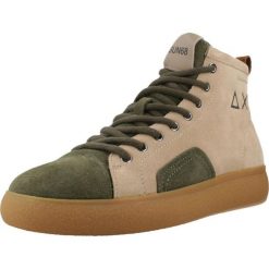Buty SUN68 LUIS MIDI SUEDE Beżowy. Brązowe buty zimowe męskie SUN68, bez wzorów, ze skóry, bez obcasa, bez zapięcia. Za 533.99 zł.