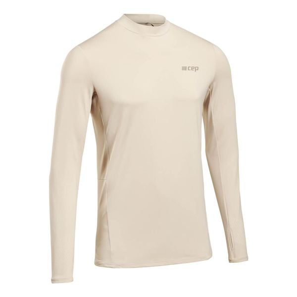 Męska bluzka zimowa sportowa z długim rękawem CEP Cold Weather. Białe koszulki sportowe męskie CEP, m, bez wzorów, bez ramiączek, do biegania. Za 279.00 zł.