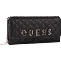 Duży Portfel Damski GUESS - Passion (VG) Slg SWVG74 08620 BLA. Czarne portfele damskie Guess, ze skóry ekologicznej. Za 279.00 zł.