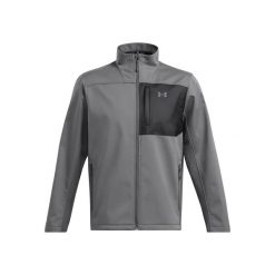 Kurtka męska Under Armour Storm CGI SHIELD 2.0 1371586. Szare kurtki męskie Under Armour, m, bez wzorów, z futra, z kapturem. Za 467.55 zł.