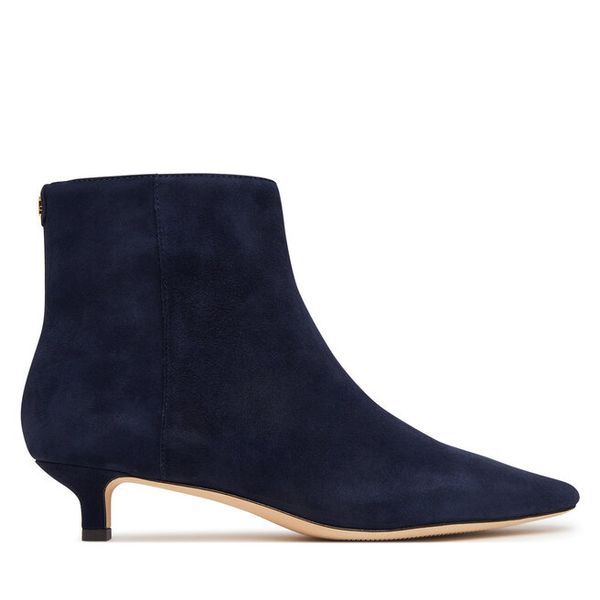 Botki LAUREN RALPH LAUREN. Niebieskie botki damskie Lauren Ralph Lauren, bez wzorów, bez obcasa, na szpilce, bez zapięcia. Za 949.99 zł.