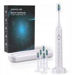 Szczoteczka Soniczna SARMOCARE X700 IPX7 38400 VPM 5 Trybów Etui + Końcówki. Szczoteczki soniczne Sarmocare. Za 393.01 zł.