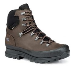 Buty trekkingowe Hanwag Nazcat II GTX. Brązowe trekkingi męskie Hanwag, z gore-texu, bez zapięcia. Za 995.49 zł.