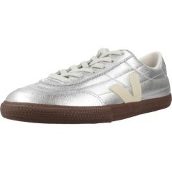 Buty VEJA FU2020893A Srebrny. Szare obuwie trekkingowe damskie Veja, ze skóry, bez zapięcia. Za 533.99 zł.