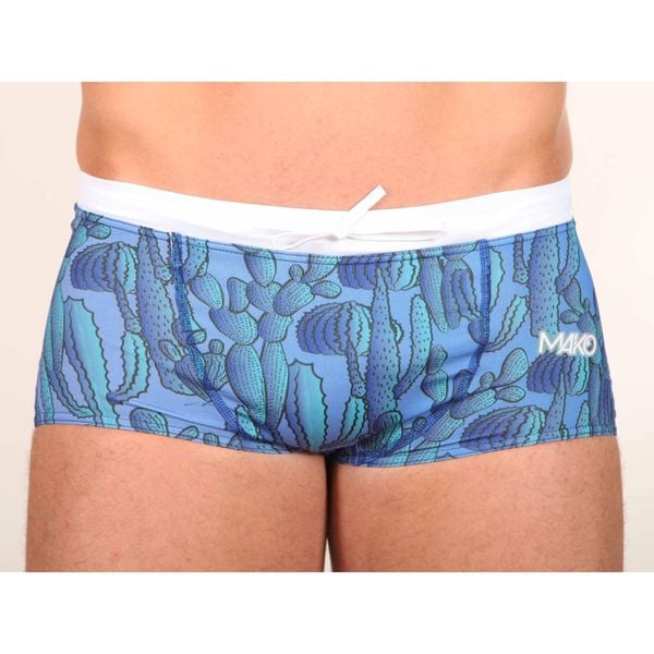 Kąpielówki Mako Summer. Niebieskie kąpielówki męskie MAKO, m, bez wzorów. Za 196.50 zł.