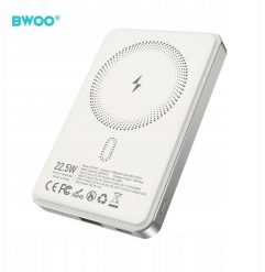 Powerbank BWOO BWOO P82 BO power bank 10000mah 15w ładowanie bezprzewodowe jasnoszary. Szare powerbanki BWOO. Za 105.04 zł.