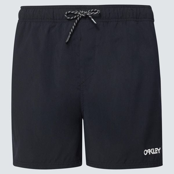 Krótkie Spodenki Męskie Oakley Beach Volley 16. Czarne szorty męskie Oakley, bez wzorów, sportowe. Za 141.99 zł.