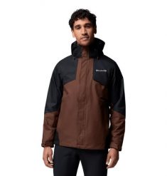 Męska kurtka Columbia Bugaboo III FI Jkt 2096904256. Brązowe kurtki męskie Columbia, m, bez wzorów, z jeansu, z kapturem. Za 635.29 zł.