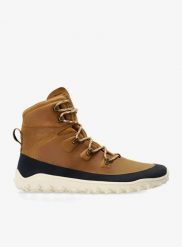 Buty damskie Vivobarefoot Tracker Leather AT. Brązowe obuwie trekkingowe damskie Vivobarefoot, bez zapięcia. Za 746.89 zł.