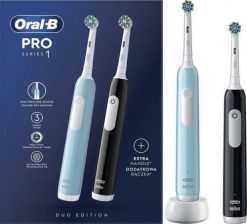 Szczoteczka elektryczna Oral-B PRO1 Duo Pack. Szczoteczki elektryczne BRAUN. Za 334.99 zł.