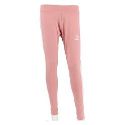Spodnie sportowe damskie Puma 57507514. Czerwone spodnie dresowe damskie Puma, bez wzorów, z bawełny, sportowe. Za 241.00 zł.