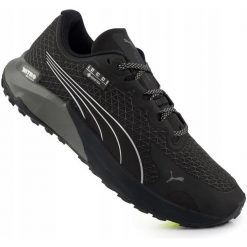 Buty męskie sportowe z membraną Puma Fast-Trac Nitro GTX. Czarne buty sportowe męskie Puma, bez wzorów, bez zapięcia, trekkingowe. Za 299.00 zł.