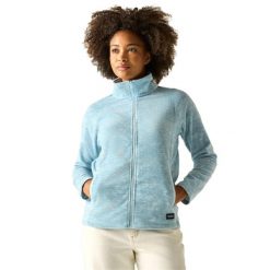 Bluza Polarowa Damska Pełen Suwak Mayse. Niebieskie bluzy damskie Regatta, na zimę, xl, bez wzorów, z elastanu, bez ramiączek, bez kaptura. Za 109.99 zł.
