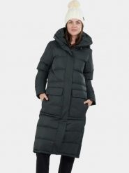 Kurtka Zimowa Damska Fundango Sabina. Czarne kurtki sportowe damskie FUNDANGO, na zimę, xl, bez wzorów, z materiału, bez ramiączek, bez kaptura, trekkingowe. Za 499.00 zł.