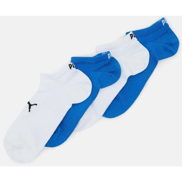 Skarpetki Puma Sport Socker 4-Pack Niebiesko-Białe Rozmiar 43-46. Niebieskie skarpety męskie Puma, bez wzorów, z bawełny. Za 136.99 zł.