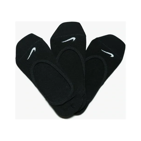 Nike Skarpety 3Ppk Women's Lightweight Footi , czarny, rozmiar M. Czarne skarpetki damskie Nike, bez wzorów, z bawełny. Za 39.99 zł.