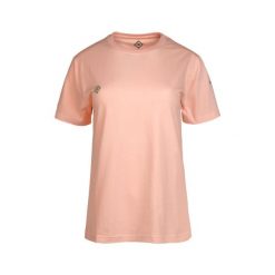 Klasyczny T-shirt z krótkim rękawem BRIANES W V2, wygodny i uniwersalny, idealny. Czerwone t-shirty damskie IZAS, m, bez wzorów, klasyczne, bez kołnierzyka, bez ramiączek. W wyprzedaży za 121.70 zł.