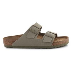 Klapki Birkenstock Arizona Bs M 1027704 zielone. Zielone klapki męskie bez wzorów, z materiału, bez zapięcia. Za 618.68 zł.
