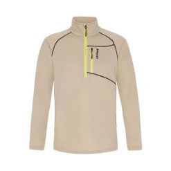 Polar 1/4 zip Protest Kody. Brązowe bluzy sportowe męskie Protest, na zimę, bez wzorów, z polaru, bez kaptura, narciarskie. Za 241.00 zł.