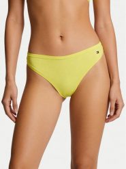 Tommy Hilfiger Figi klasyczne UW0UW06047 Żółty jasny. Żółte majtki damskie Tommy Hilfiger, z syntetyku. Za 119.99 zł.