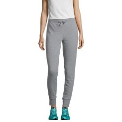 Damskie/melanżowe Spodnie Do Biegania Jet. Szare spodnie dresowe damskie SOL'S, bez wzorów, z dresówki, casualowe. Za 149.99 zł.
