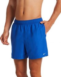 Nike Szorty kąpielowe męskie Essential niebieskie r. XL (NESSA560494). Niebieskie kąpielówki męskie Nike, m, bez wzorów. Za 142.07 zł.