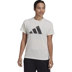 Adidas Koszulka adidas Winrs 3.0 Tee Whtmel HE1701 HE1701 biały S. Białe bluzki damskie Adidas, s, bez wzorów, bez kołnierzyka, bez ramiączek. Za 99.59 zł.