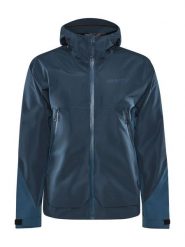 Craft Kurtka ADV Explore Shell M — 3-warstwowa wodoodporna – Pond. Niebieskie kurtki męskie Craft, l, bez wzorów, bez kaptura. Za 458.00 zł.