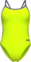 Damski Strój Kąpielowy Women's Swimsuit Lace Back Solid dress blues rozmiar 28. Stroje kąpielowe damskie ARENA, s, bez wzorów. Za 184.37 zł.