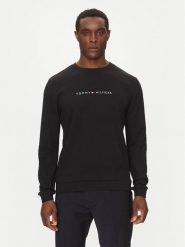 Tommy Hilfiger Bluza UM0UM03346 Czarny Regular Fit. Czarne bluzy męskie Tommy Hilfiger, m, bez wzorów, z syntetyku, bez ramiączek, bez kaptura. Za 179.99 zł.