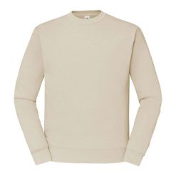 Męska Klasyczna Bluza Wkładana Przez Głowę. Brązowe bluzy męskie fruit of the loom, l, bez wzorów, klasyczne, bez ramiączek, bez kaptura. Za 57.99 zł.