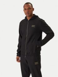 EA7 Emporio Armani Bluza 7M001339 AF21099 Czarny Regular Fit. Czarne bluzy męskie EA7 Emporio Armani, m, bez wzorów, z syntetyku, bez ramiączek, bez kaptura. Za 889.99 zł.