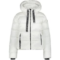 Płaszcz zimowy Luhta Jalonoja. Białe płaszcze damskie Luhta, na zimę, l, bez wzorów, z materiału, sportowe, bez kołnierzyka, bez kaptura. Za 999.00 zł.