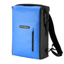 Wodoodporny plecak sportowy - ROCKBROS AS-032BL. Niebieskie plecaki męskie ROCKBROS, bez wzorów, sportowe. Za 89.00 zł.