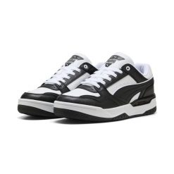 Sneakersy unisex Rebound Retro PUMA White Black. Białe obuwie sportowe damskie Puma, bez wzorów, z syntetyku, bez zapięcia, do koszykówki. Za 359.00 zł.