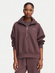 Guess Bluza V6YQ25 K4801 Brązowy Regular Fit. Brązowe bluzy damskie Guess, xs, z aplikacjami, z syntetyku, bez ramiączek, bez kaptura. Za 344.99 zł.