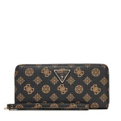 Portfel Guess. Brązowe portfele damskie Guess. Za 189.99 zł.