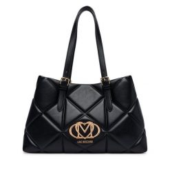Torebka LOVE MOSCHINO. Czarne shopperki damskie Love Moschino, bez wzorów, bez dodatków. Za 1,099.00 zł.